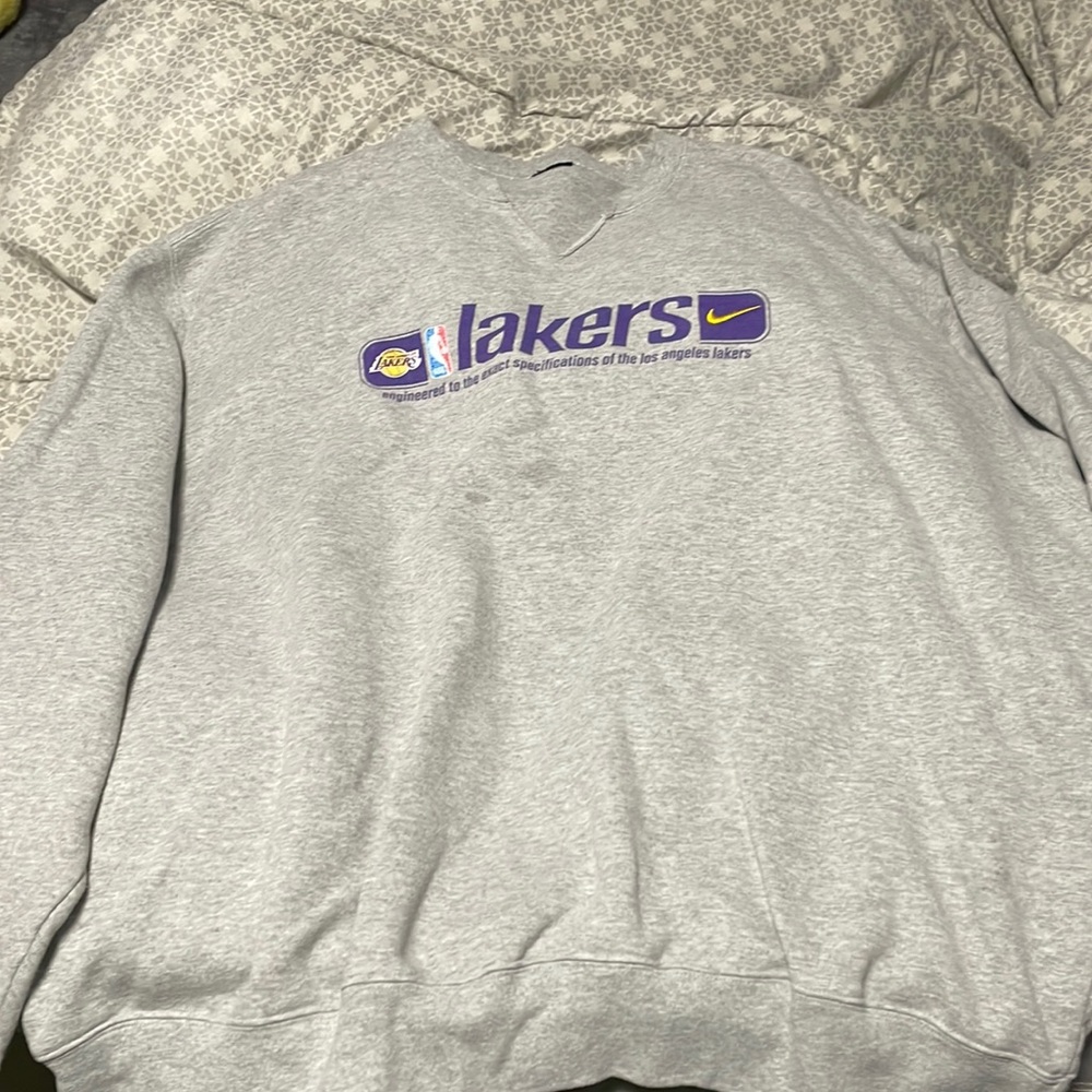 Nike Lakers Crewneck Sweatshirt Size XXL